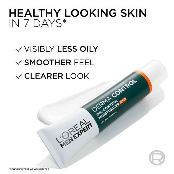 L'Oréal Paris Men Expert Derma Control Oil-Control SPF30 Moisturiser 40 ml