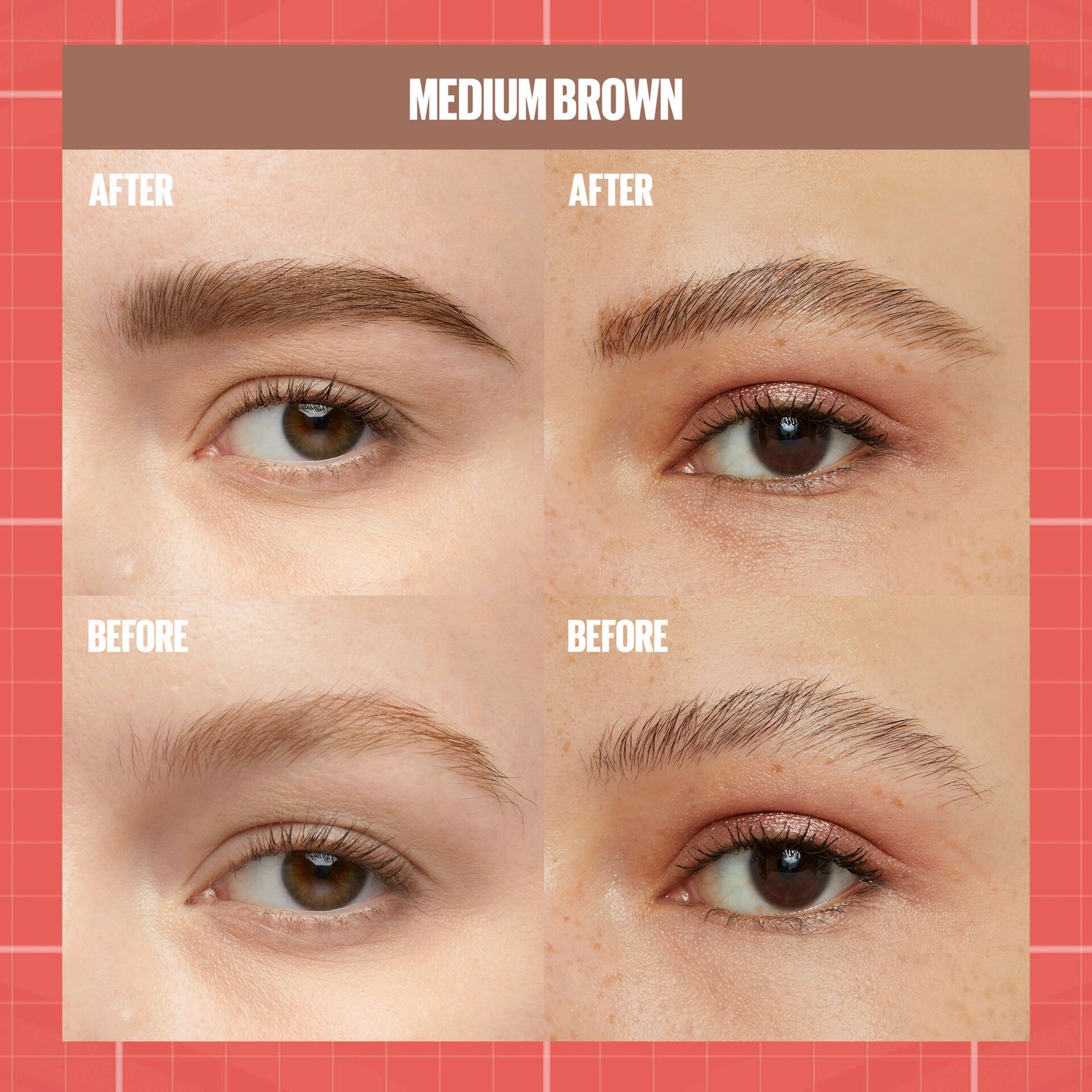 Maybelline New York Build-A-Brow Pen 257 Medium Brown 1 st