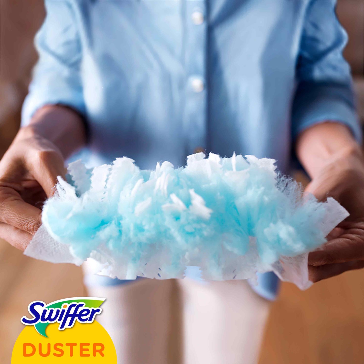 Swiffer Duster Dammvippa Startkit, 1 Dammvippa + 5 Refiller
