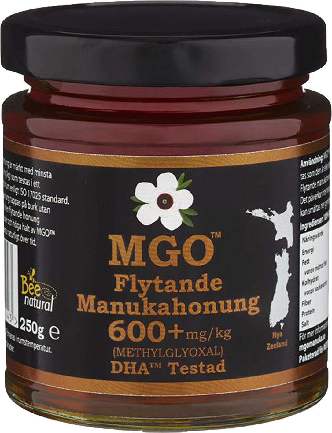 MGO Flytande Manukahonung 600+ 250g