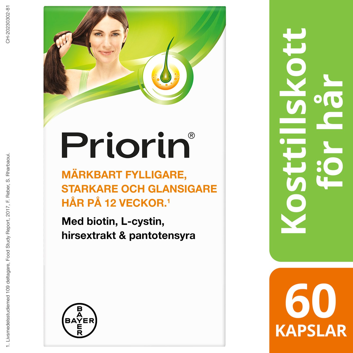 Priorin 60 kapslar