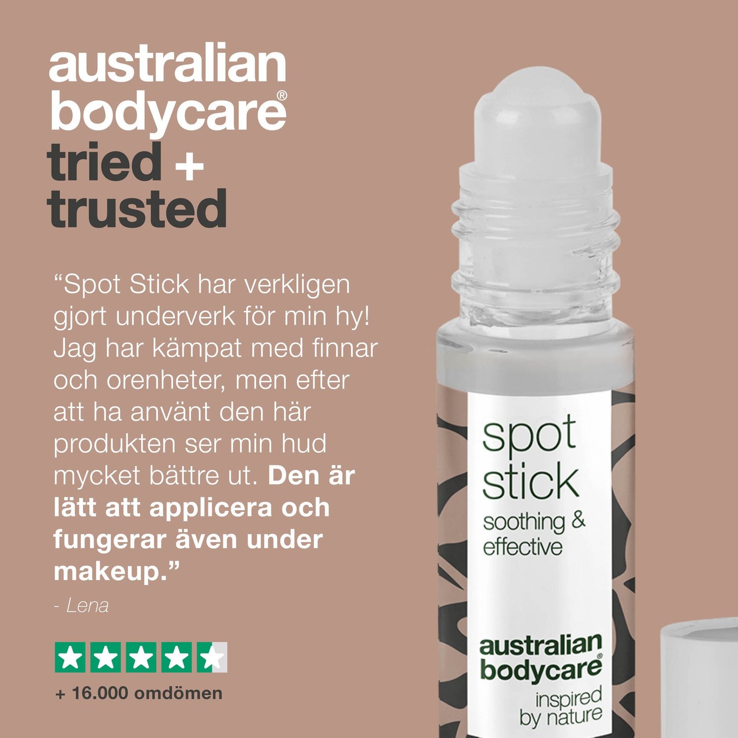 Australian Bodycare Spot Stick Punktbehandling mot finnar 9 ml