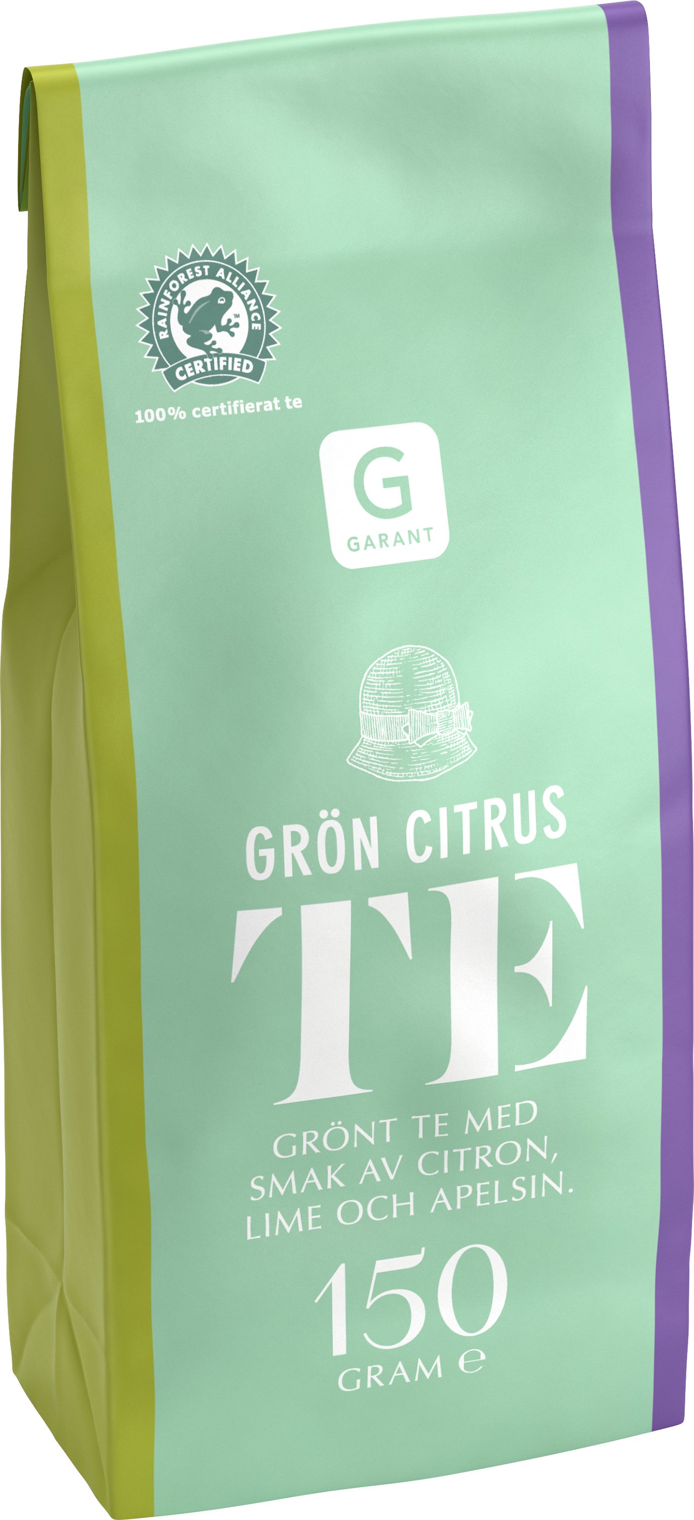 Garant Grönt Te Citrus 150 g