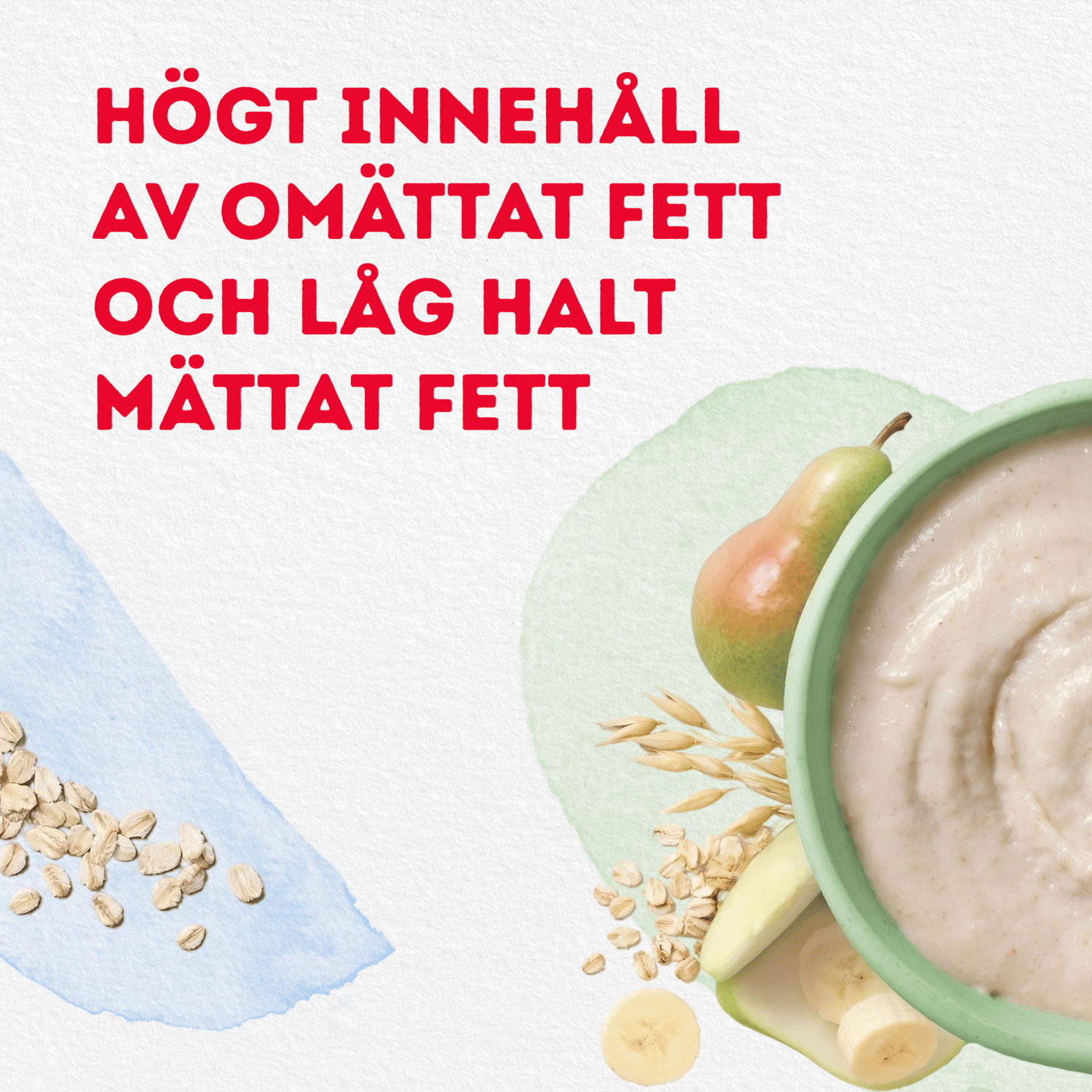 Semper Havregröt Mild & Naturell, 4 mån 480 g