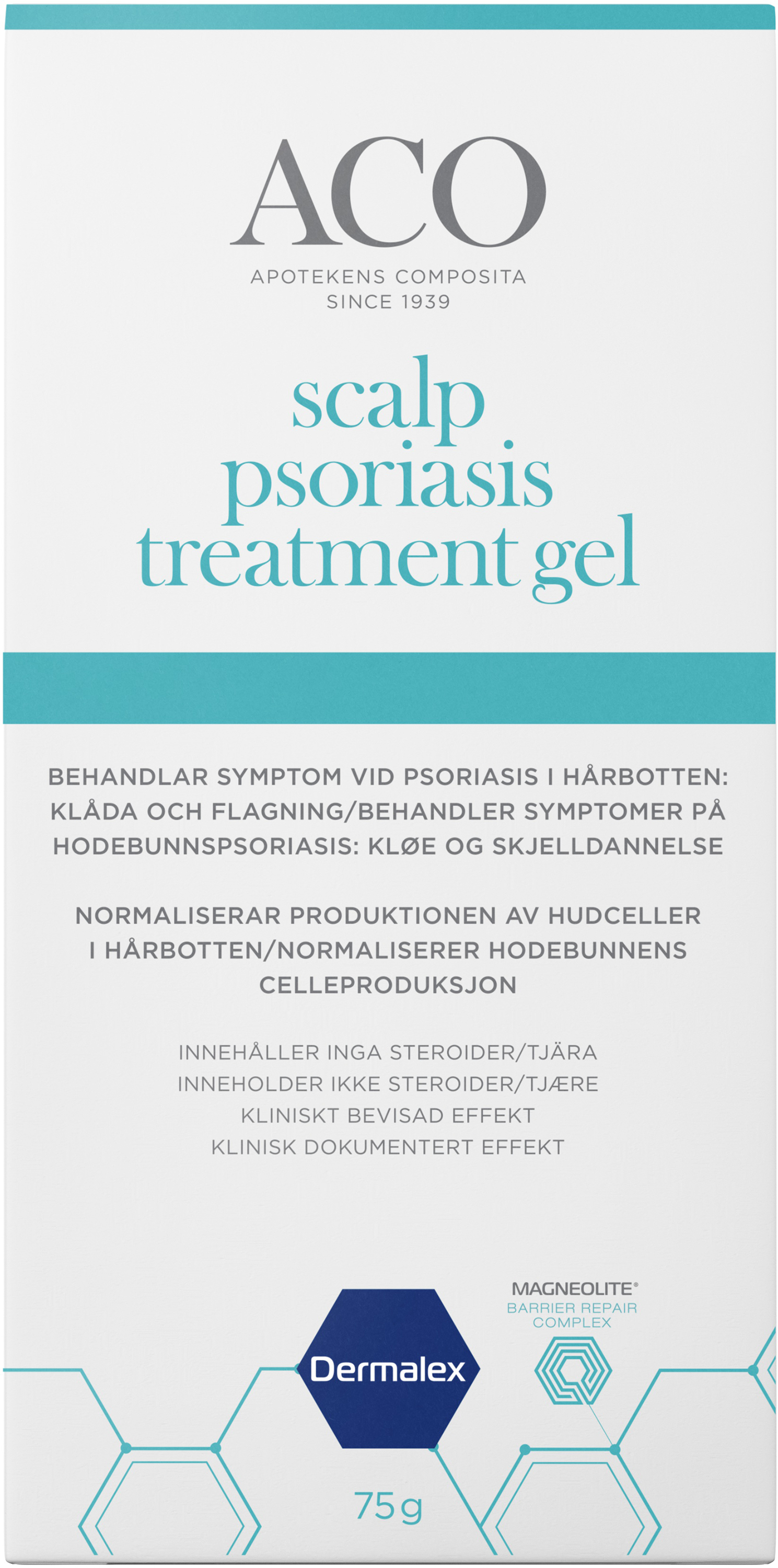 ACO Scalp Psoriasis Treatment Gel 75 g
