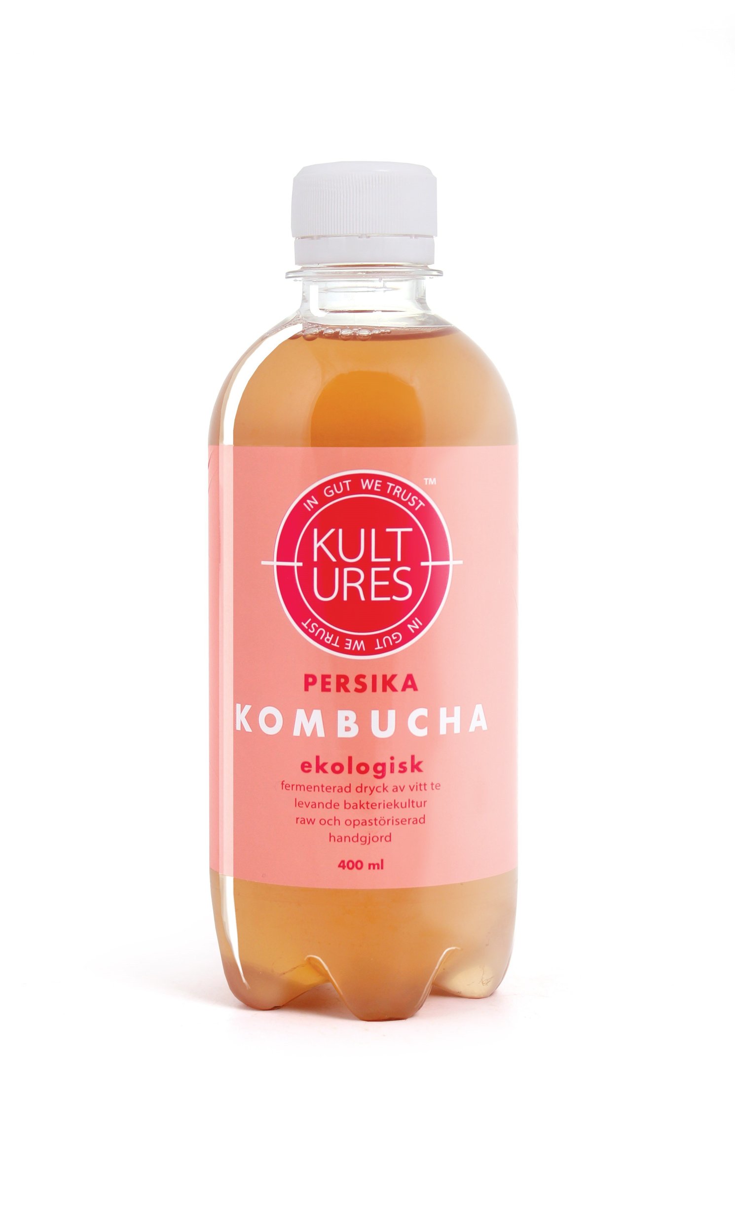 Kultures Kombucha Persika 400 ml