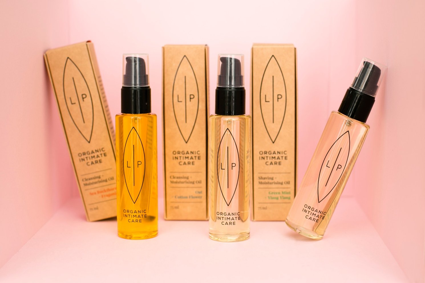 Lip Intimate Cleansing Care Cleansing + Moisturising Oil Coconut & Vanilla 75 ml