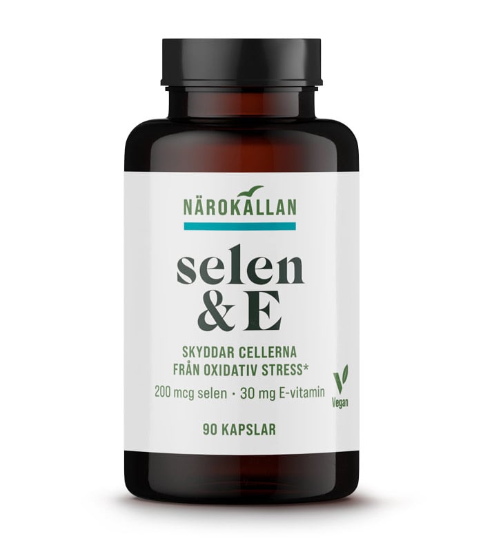 Närokällan Selen & E 90 kapslar