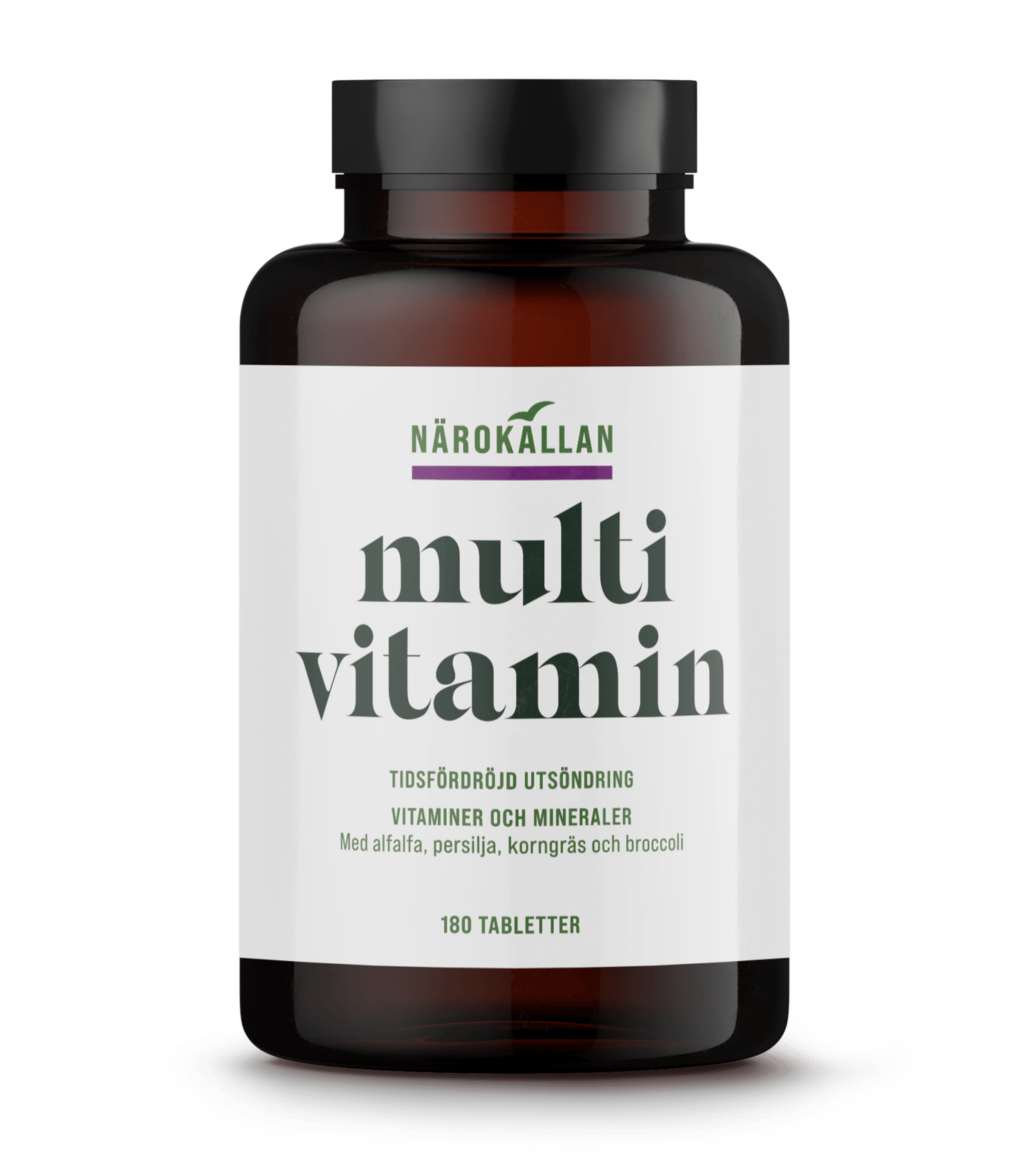 Närokällan Multivitamin Tidsfördröjd 180 tabletter