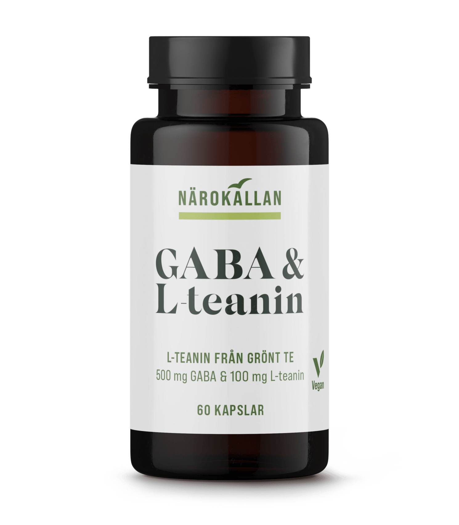 Närokällan GABA + L-teanin 60 kapslar