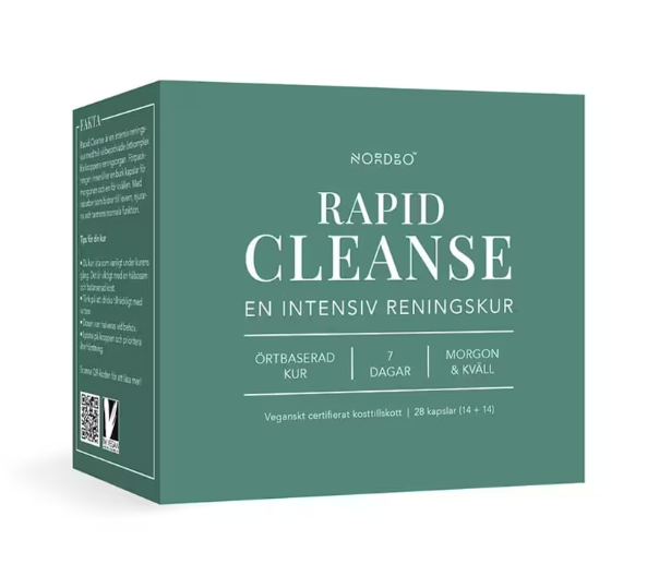Nordbo Rapid Cleanse 7 Dagar 28 kapslar