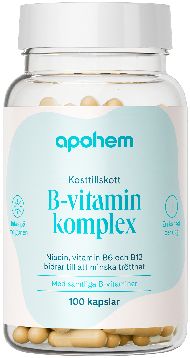Apohem B-vitaminkomplex 100 kapslar