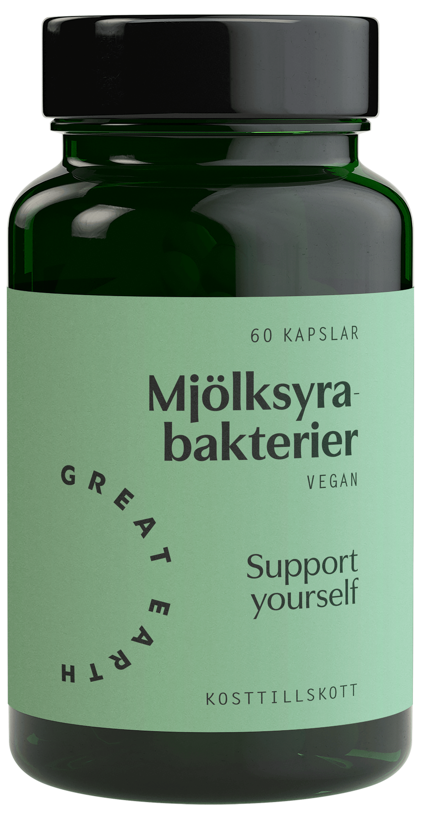 Great Earth Mjölksyrabakterier 60 kapslar