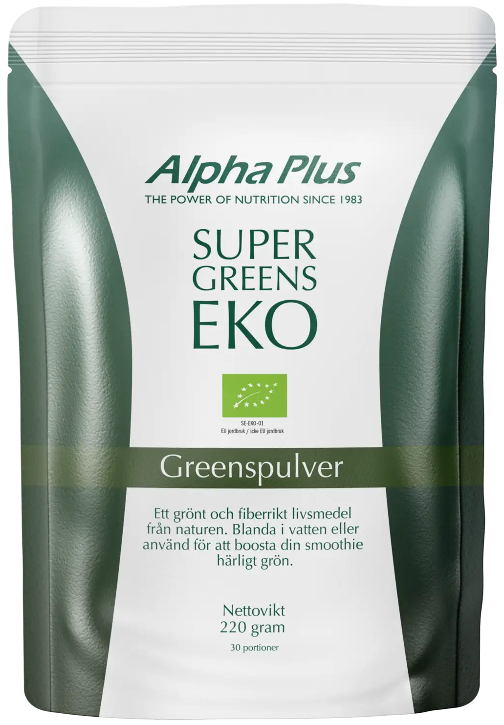 Alpha Plus Super Greens EKO 220 g