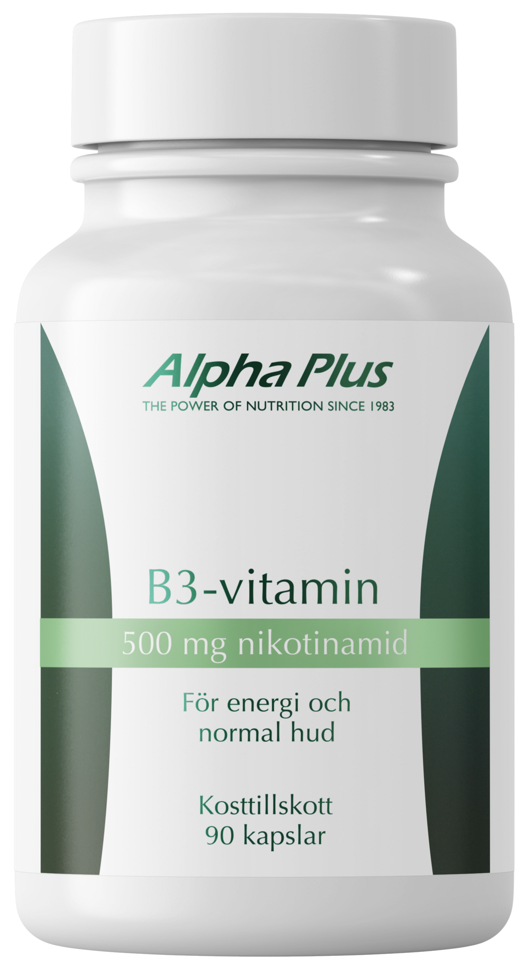 Alpha Plus B3-vitamin 90 kapslar