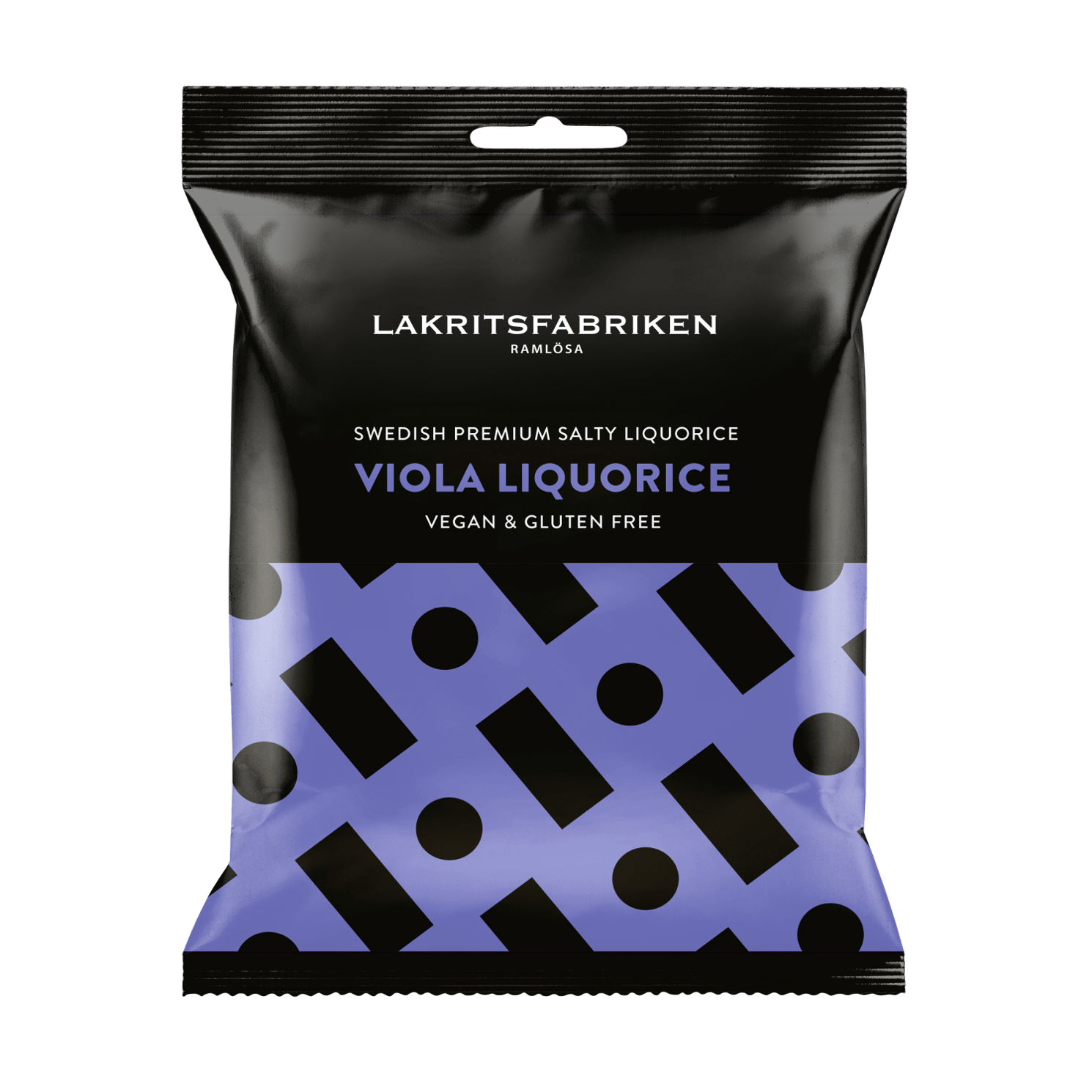 Lakritsfabriken Premium White Salty Viola Liquorice 100 g