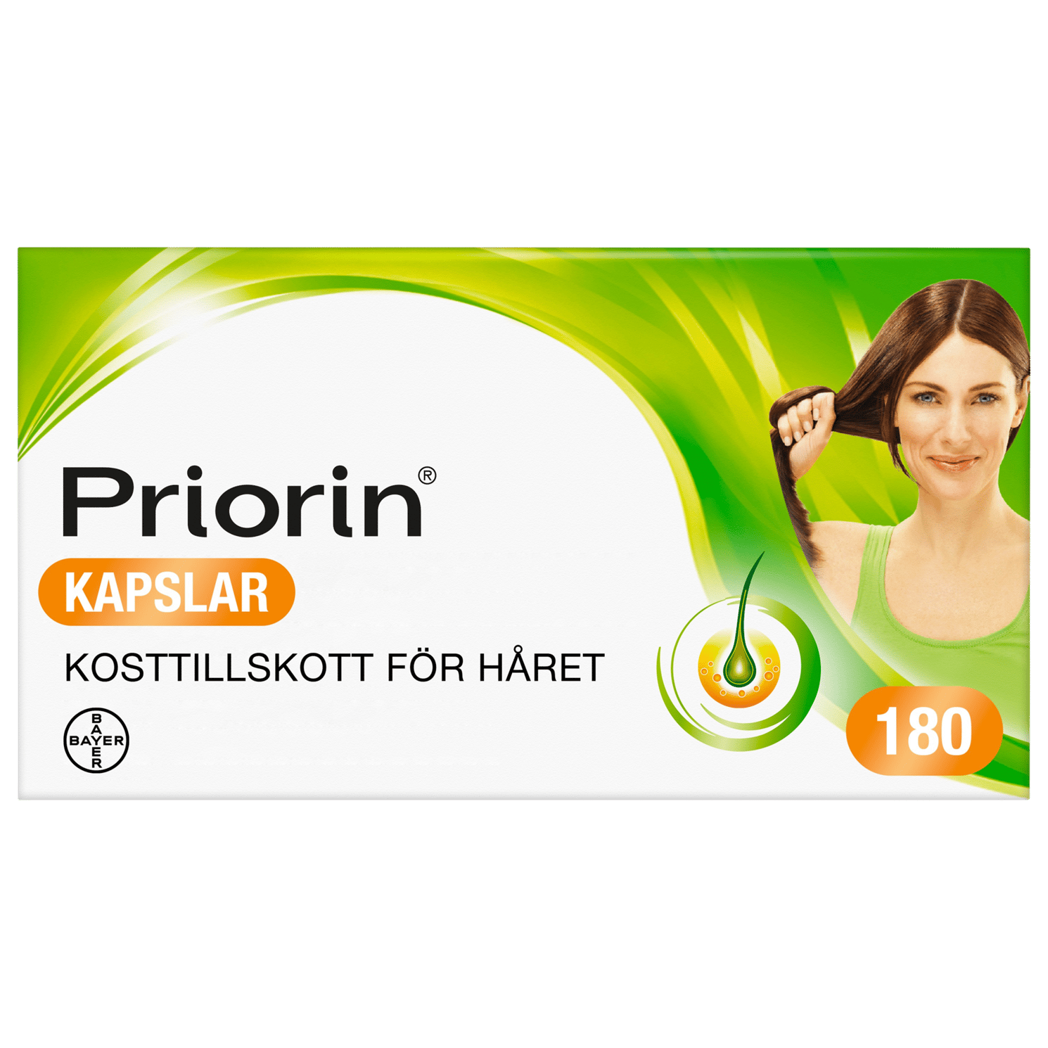 Priorin 180 kapslar