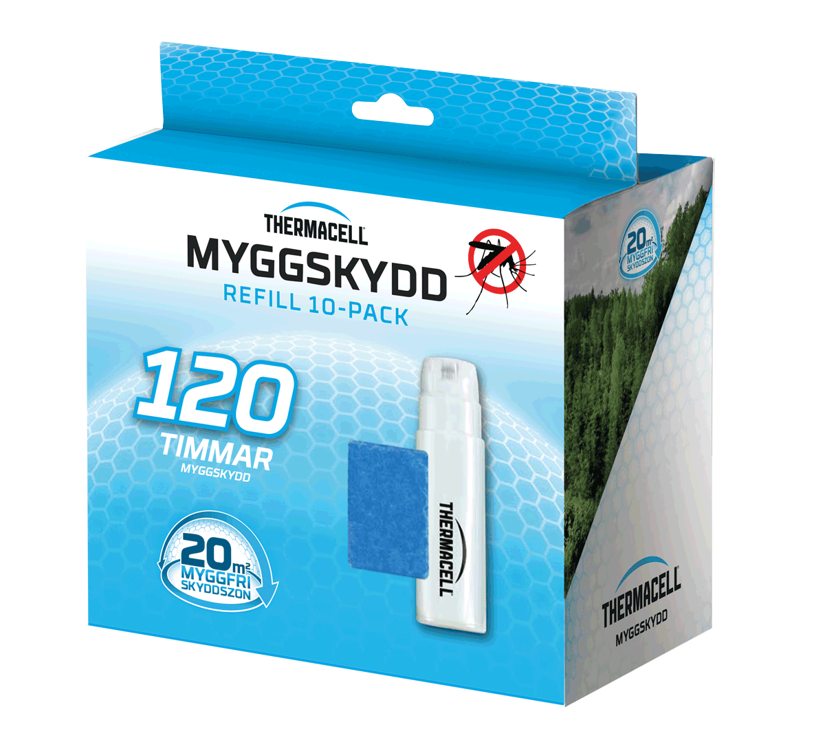 Thermacell Myggskydd Refill 120h 10-pack