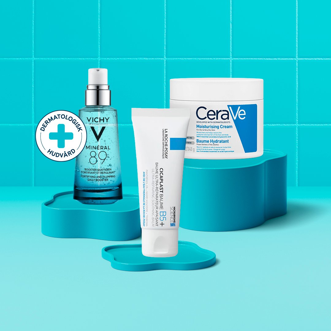 La Roche-Posay, Vichy & CeraVe – Upp till 20%