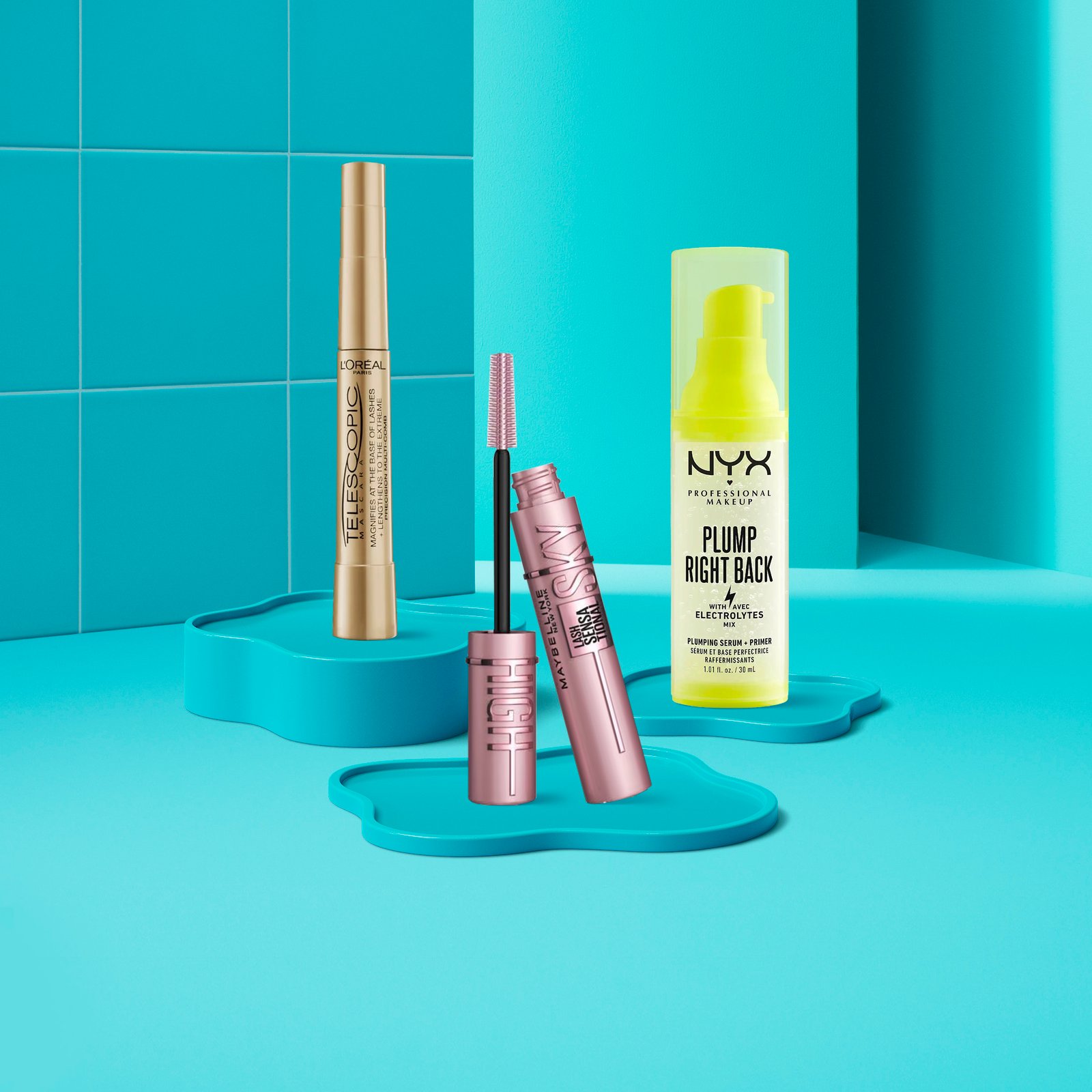 NYX, Maybelline & L’Oréal Paris