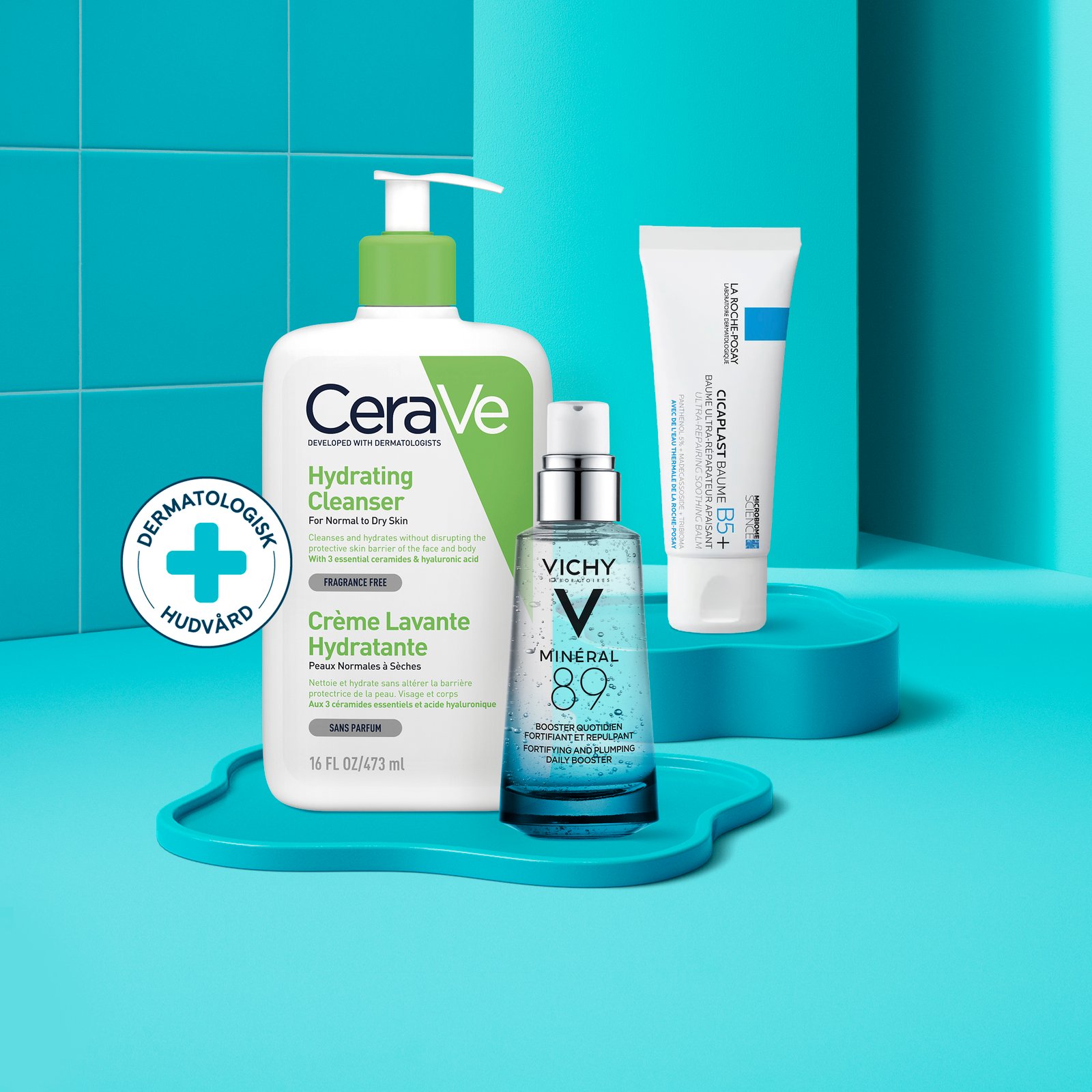 CeraVe, Vichy & La Roche-Posay
