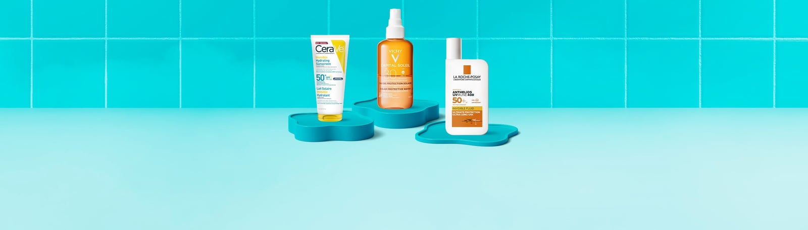 La Roche-Posay, CeraVe & Vichy