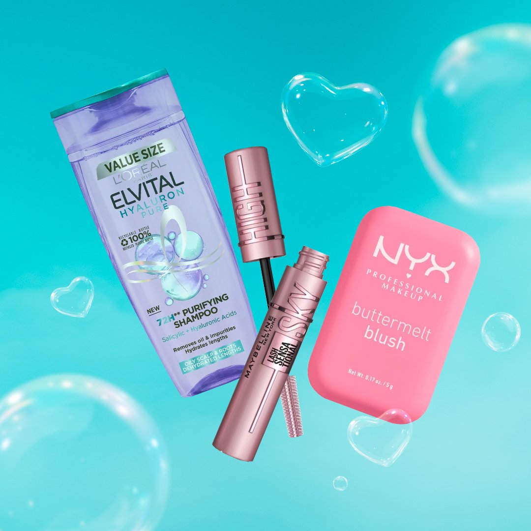 L'Oréal Paris, Maybelline & NYX Professional Makeup