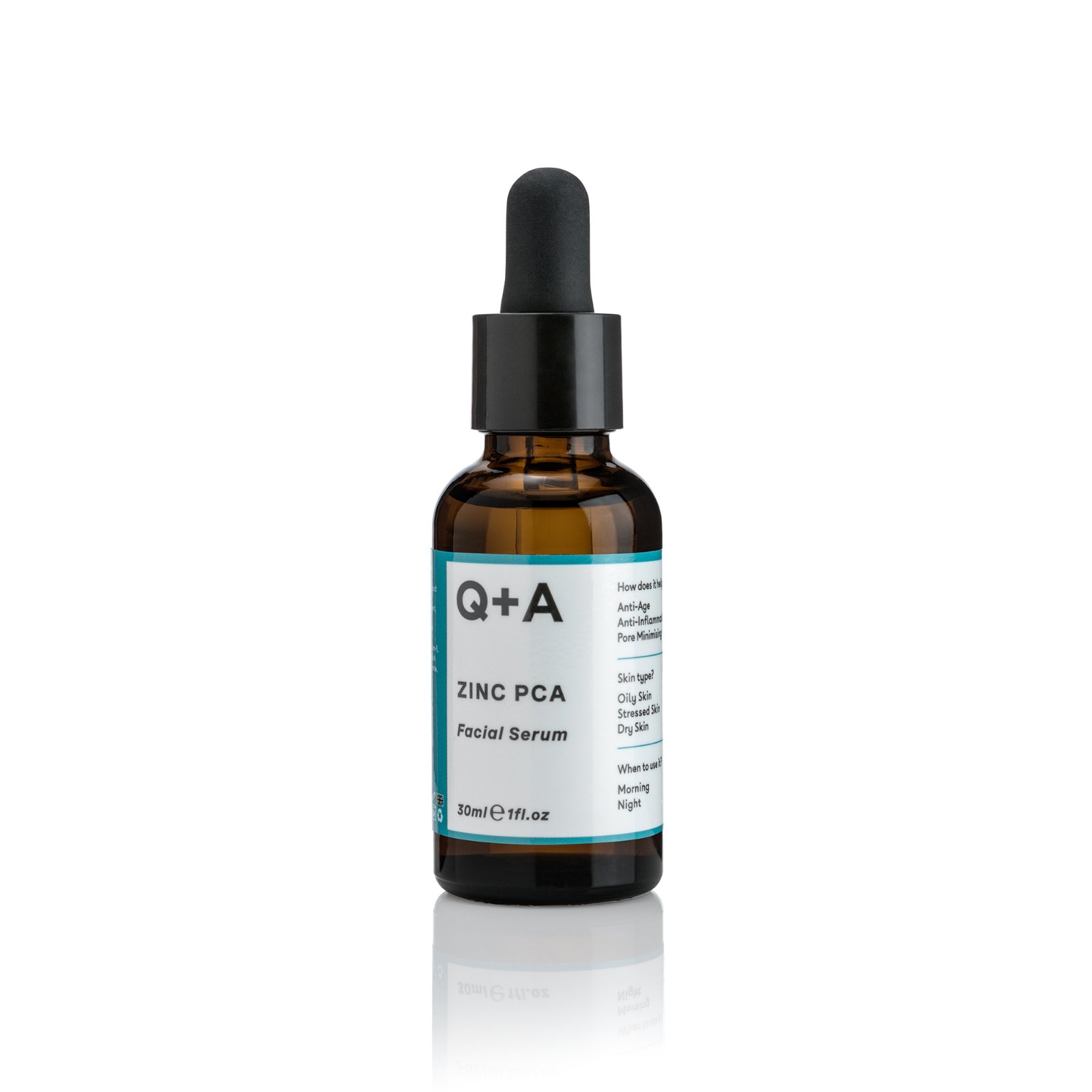 Q+A Zinc PCA Facial Serum 30 ml