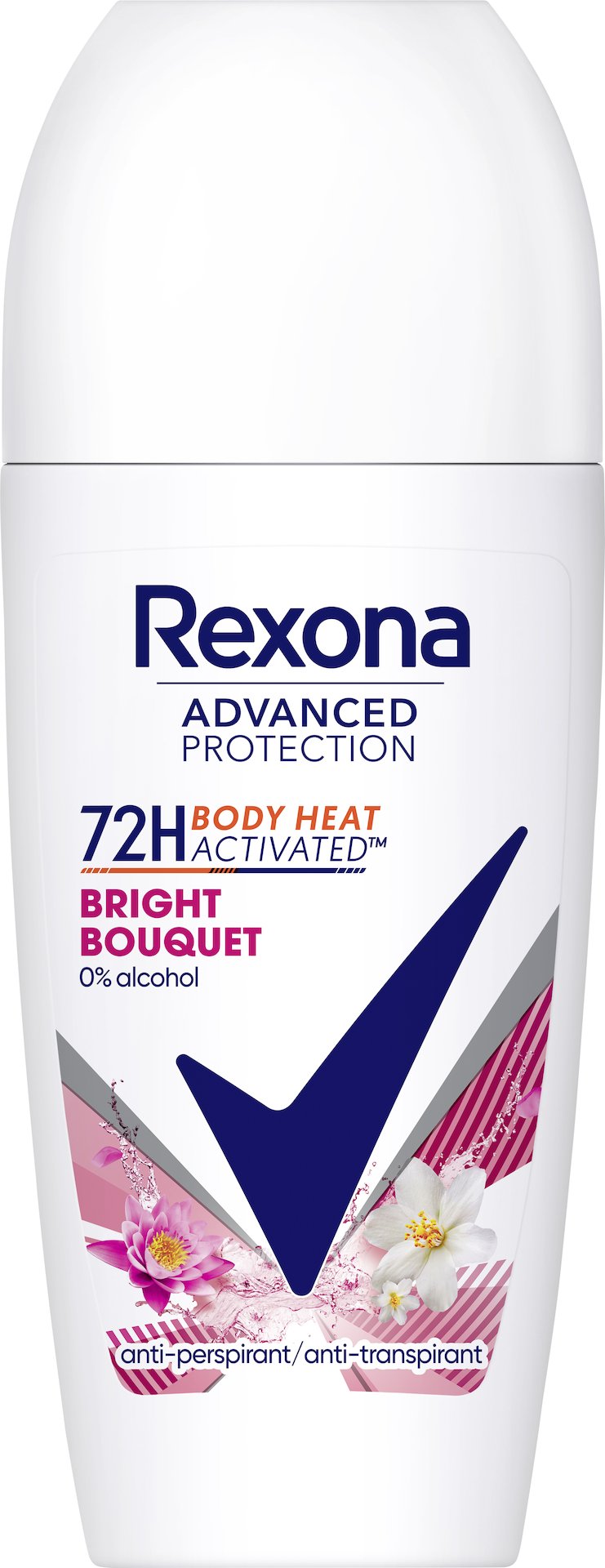 Rexona 72h Advanced Protection Antiperspirant Bright Bouquet Deo Roll-on 50 ml