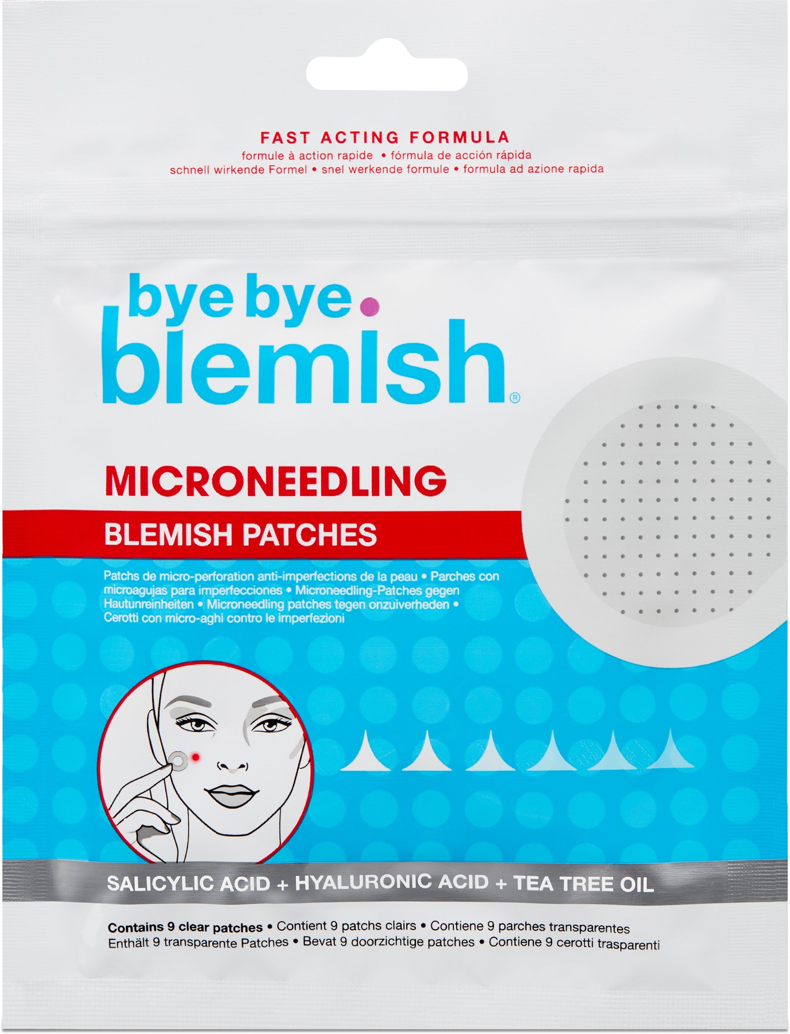 Bye Bye Blemish Microneedling Blemish Patches 9 st