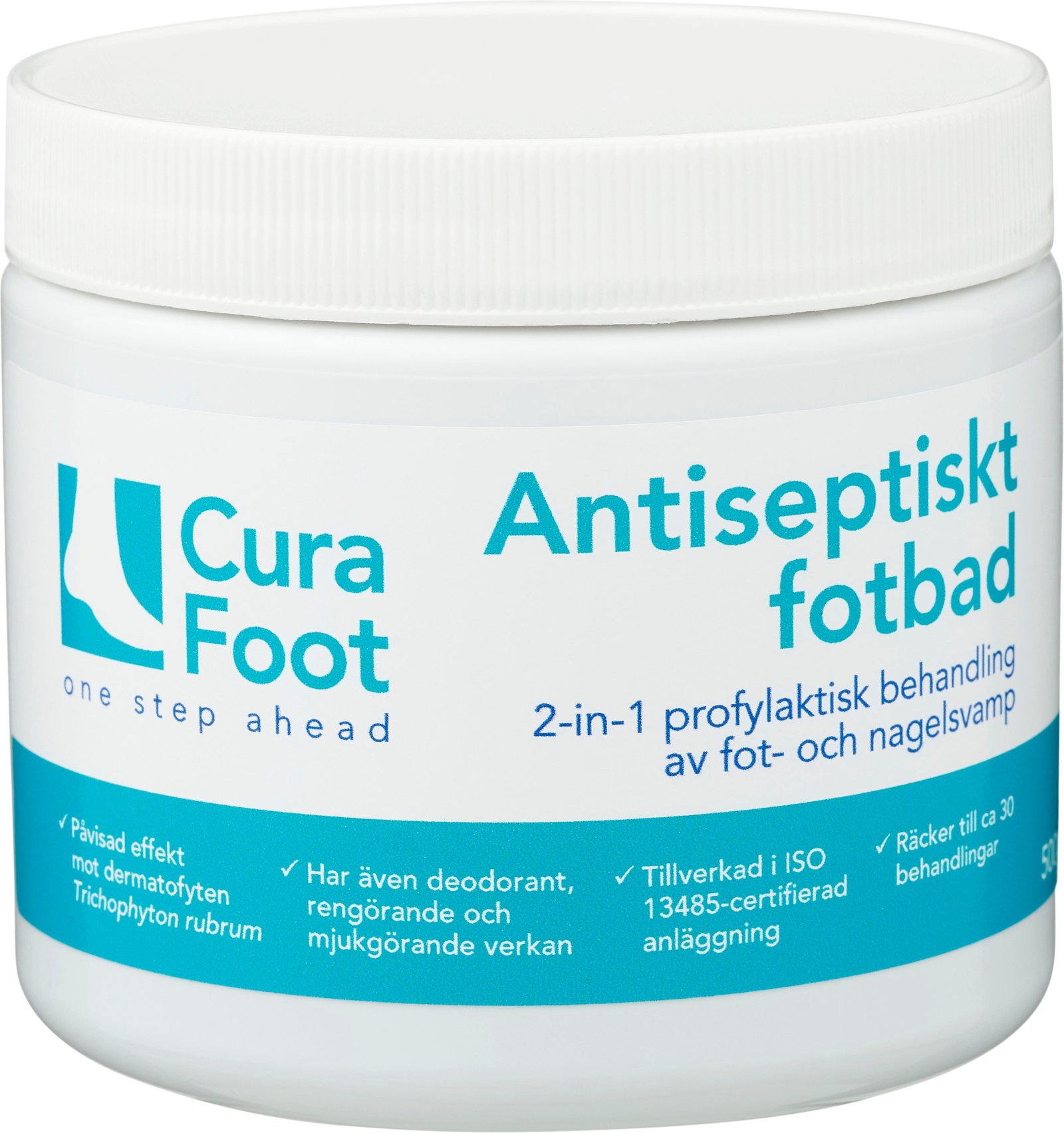 CuraFoot Antiseptiskt Fotbad 500 g