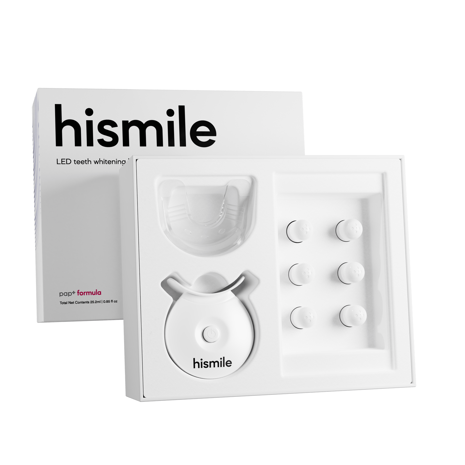 Hismile PAP+ LED Teeth Whitening Kit 6 x 4,2 ml