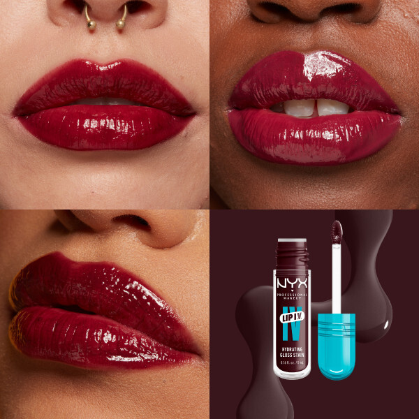 NYX Professional Makeup Lip I.V. Hydrating Gloss Stain 14 Mauve N' Moist! 5 ml