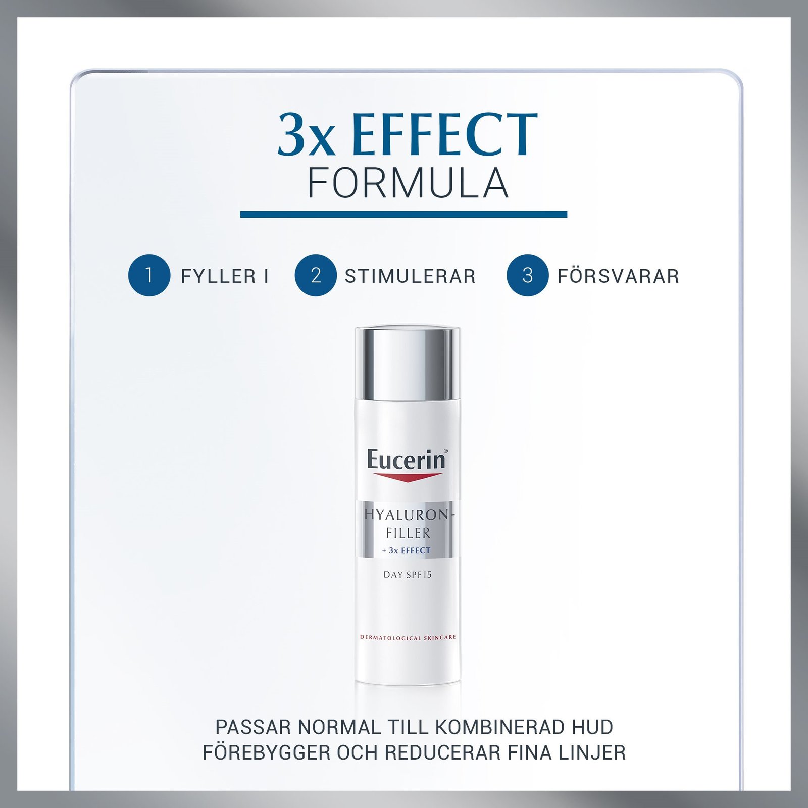 Eucerin Hyaluron-Filler+3x Effect SPF15 N/K Day Cream 50 ml