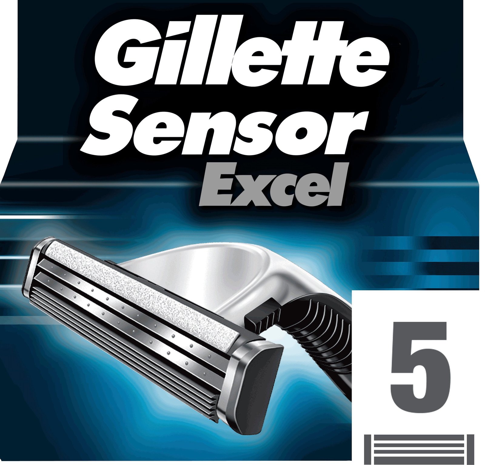 Gillette Sensor Excel Rakblad 5st