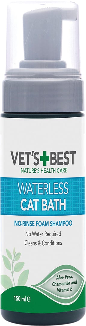 Vet´s Best Waterless Cat Bath Torrschampo Katt 150 ml
