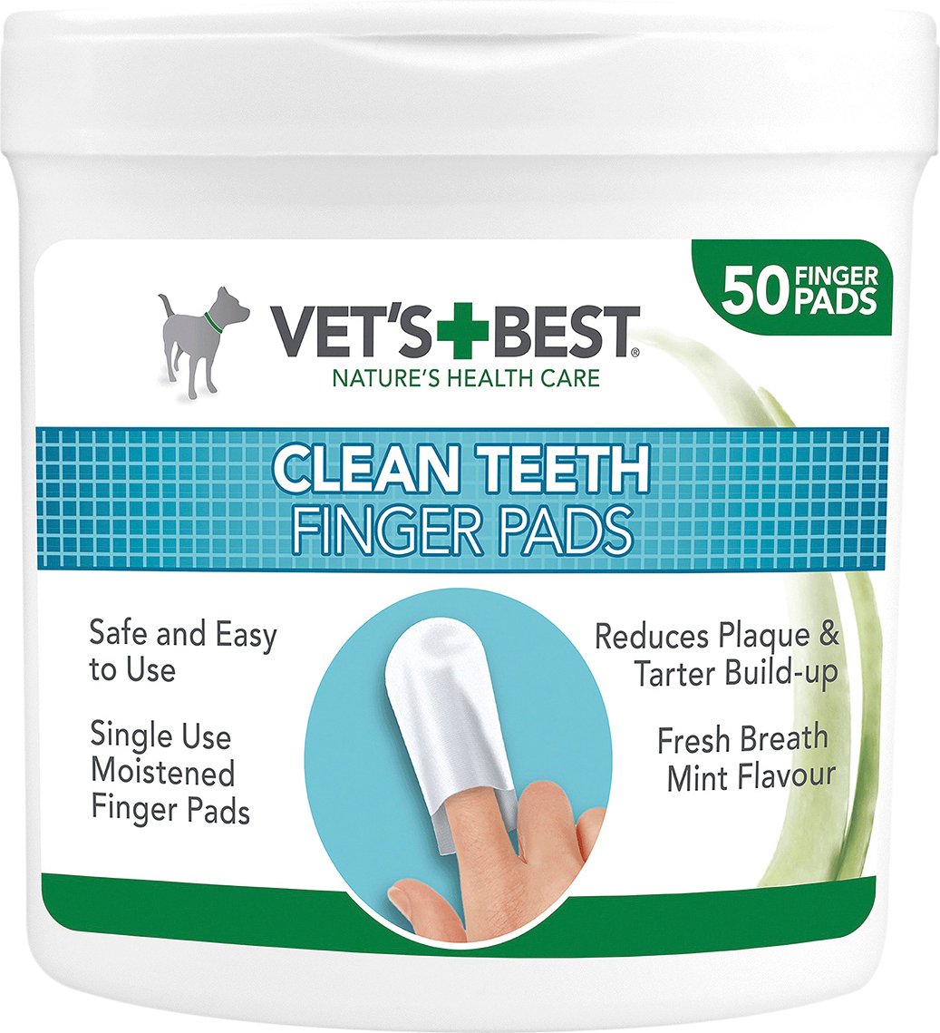 Vet´s Best Clean Teeth Finger Pads 50 st