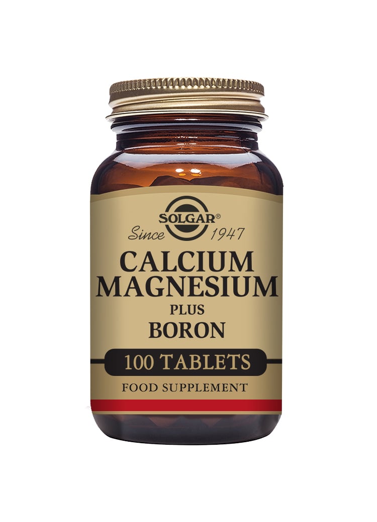 Solgar Calcium Magnesium Plus Boron 100 tabletter