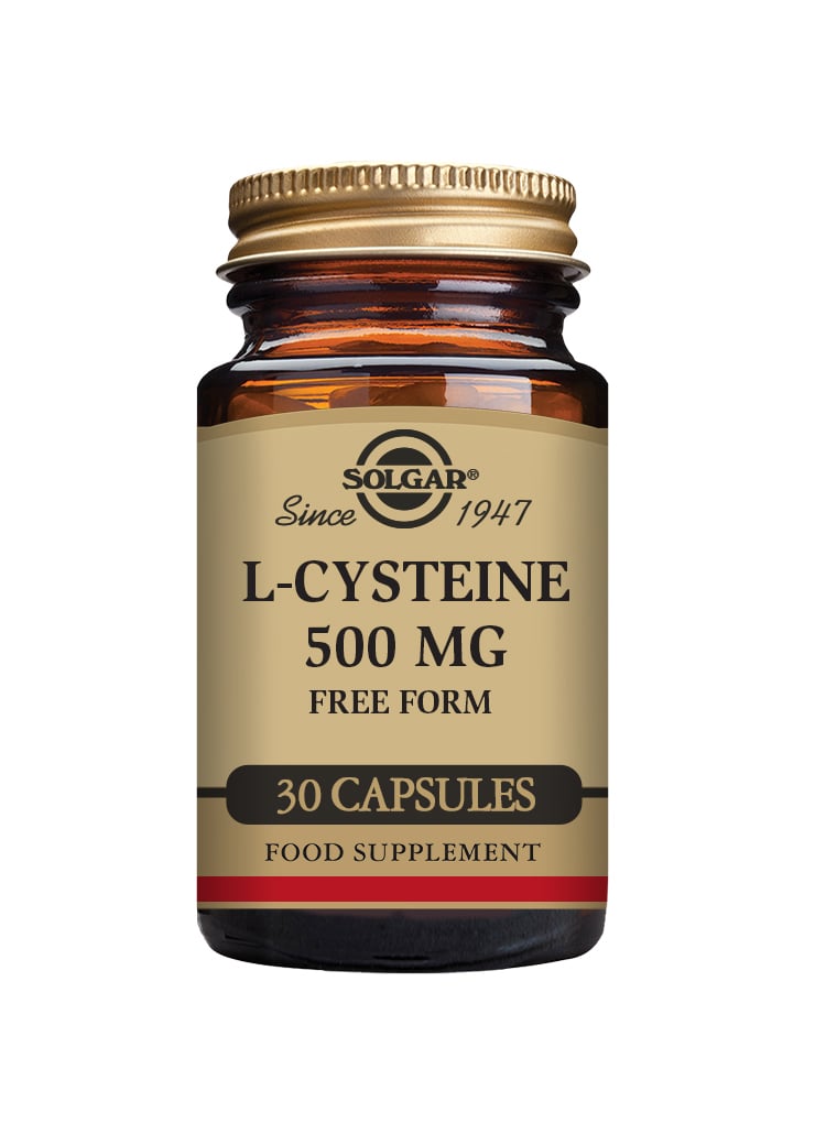Solgar L-Cystein 500 mg 30 kapslar