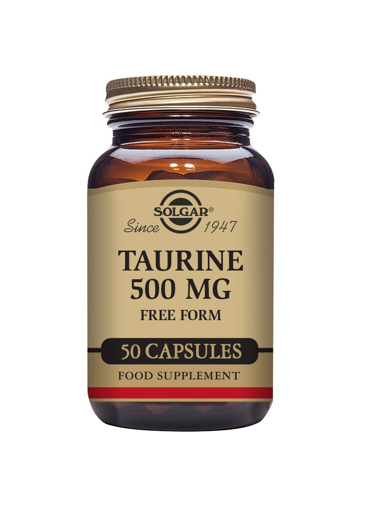 Solgar Taurine 500 mg 50 kapslar