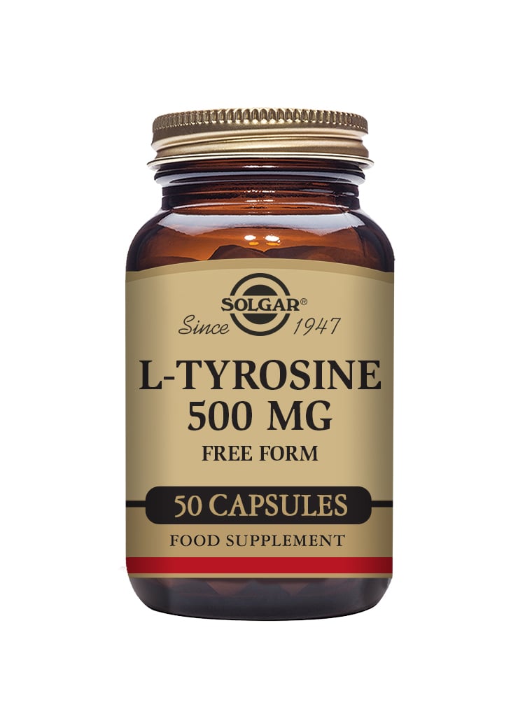 Solgar L-Tyrosine 500 mg 50 kapslar