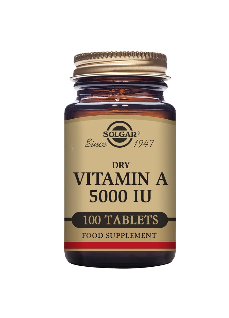 Solgar Vitamin A 5000IE 100 tabletter
