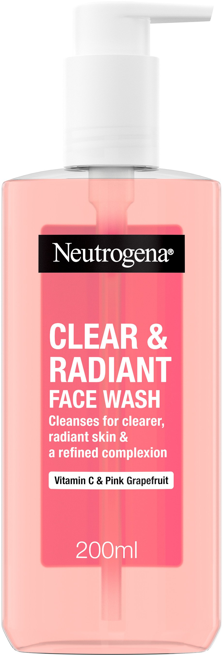 Neutrogena Clear & Radiant Facial Wash 200 ml