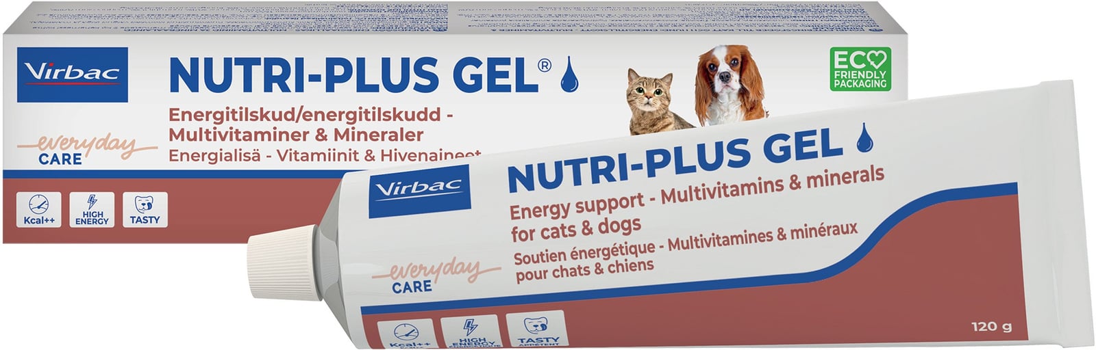 Virbac Nutri Plus Gel Energitillskott Hund & Katt 120 g