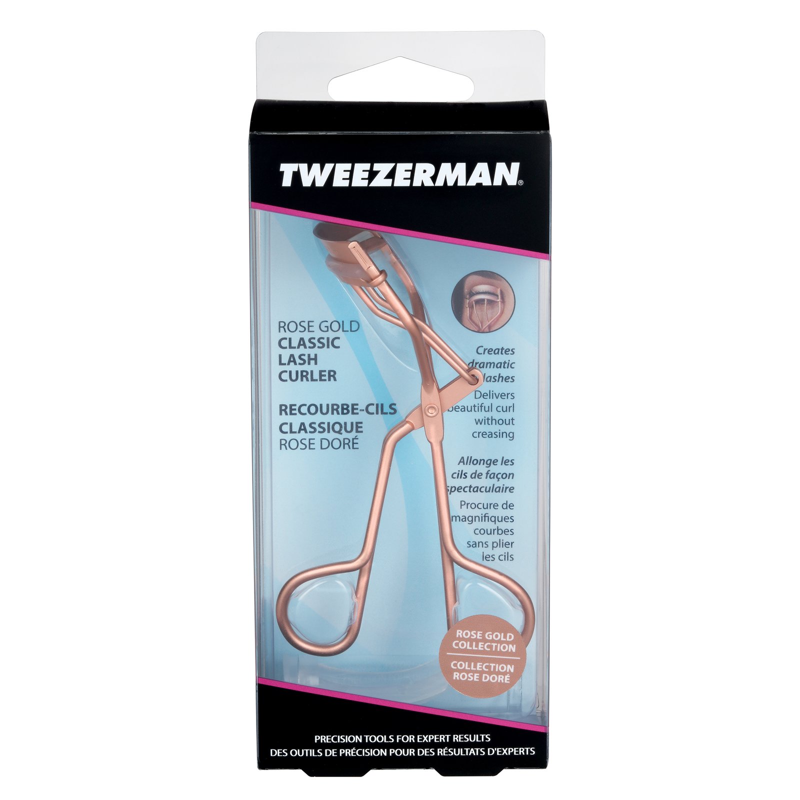 TWEEZERMAN Classic Curler Rose Gold 1st