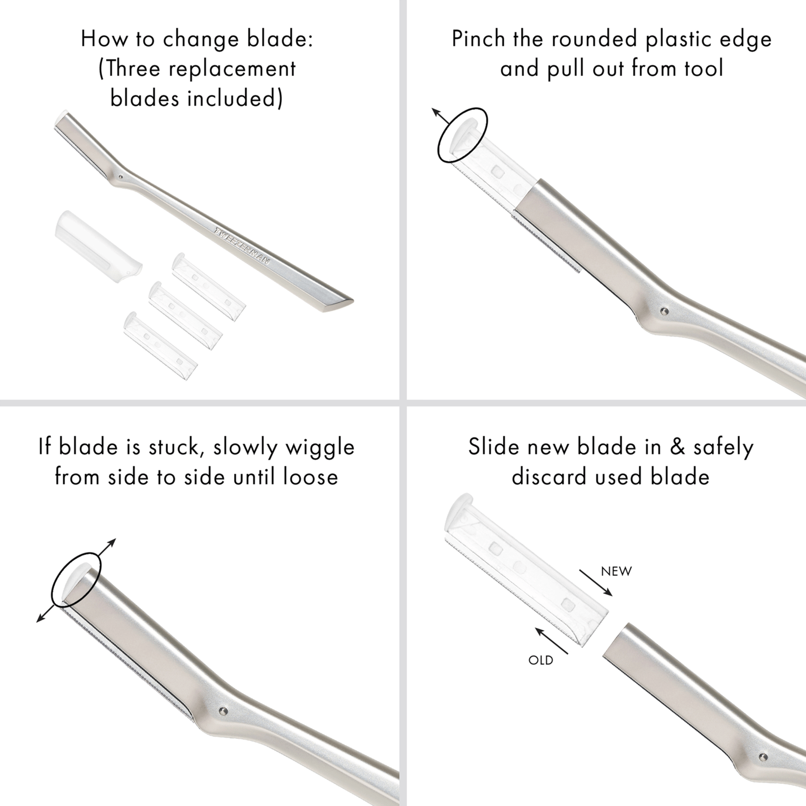 Tweezerman Facial Razor