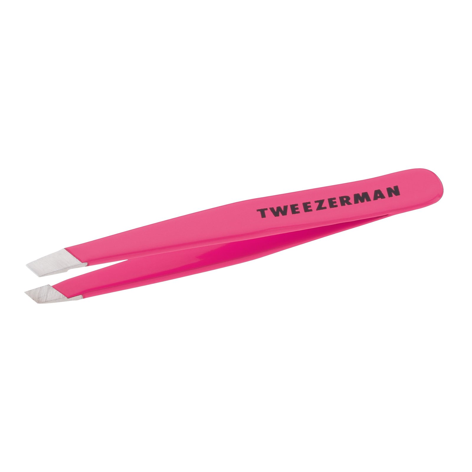 TWEEZERMAN Mini Slant Tweezer Neon Pink 1st