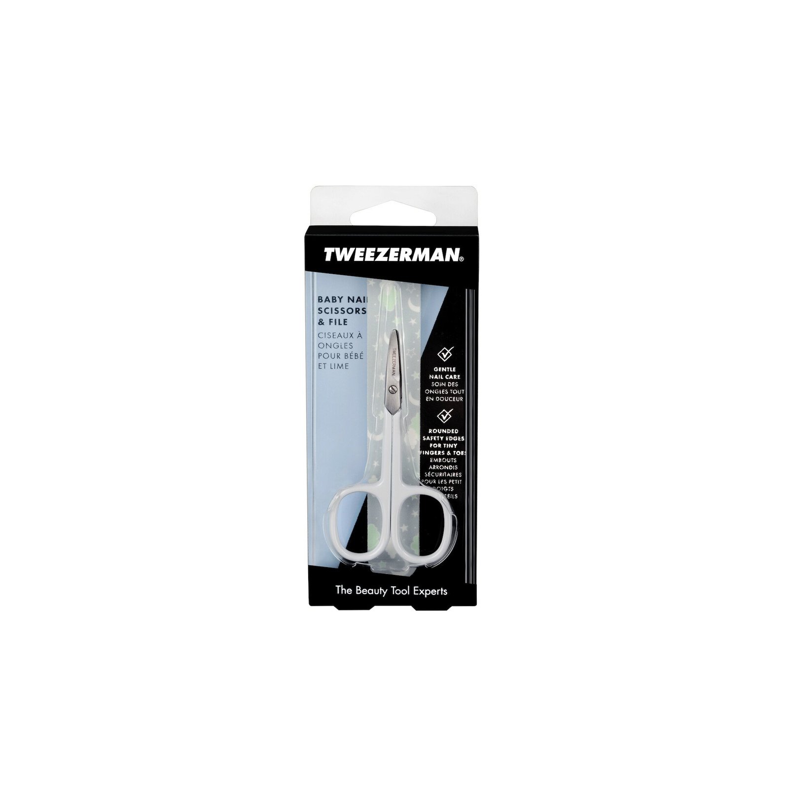 Tweezerman Baby Nail Scissors With File