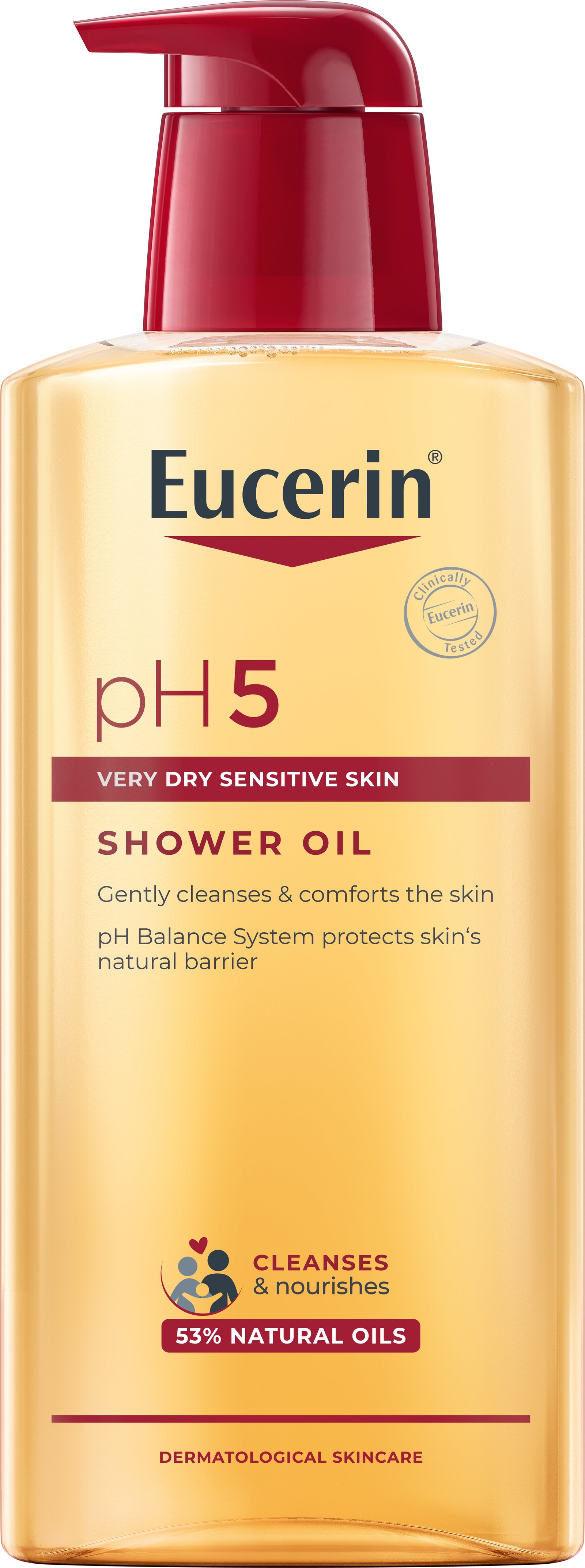 pH5 Shower Oil Parfymerad 400 ml