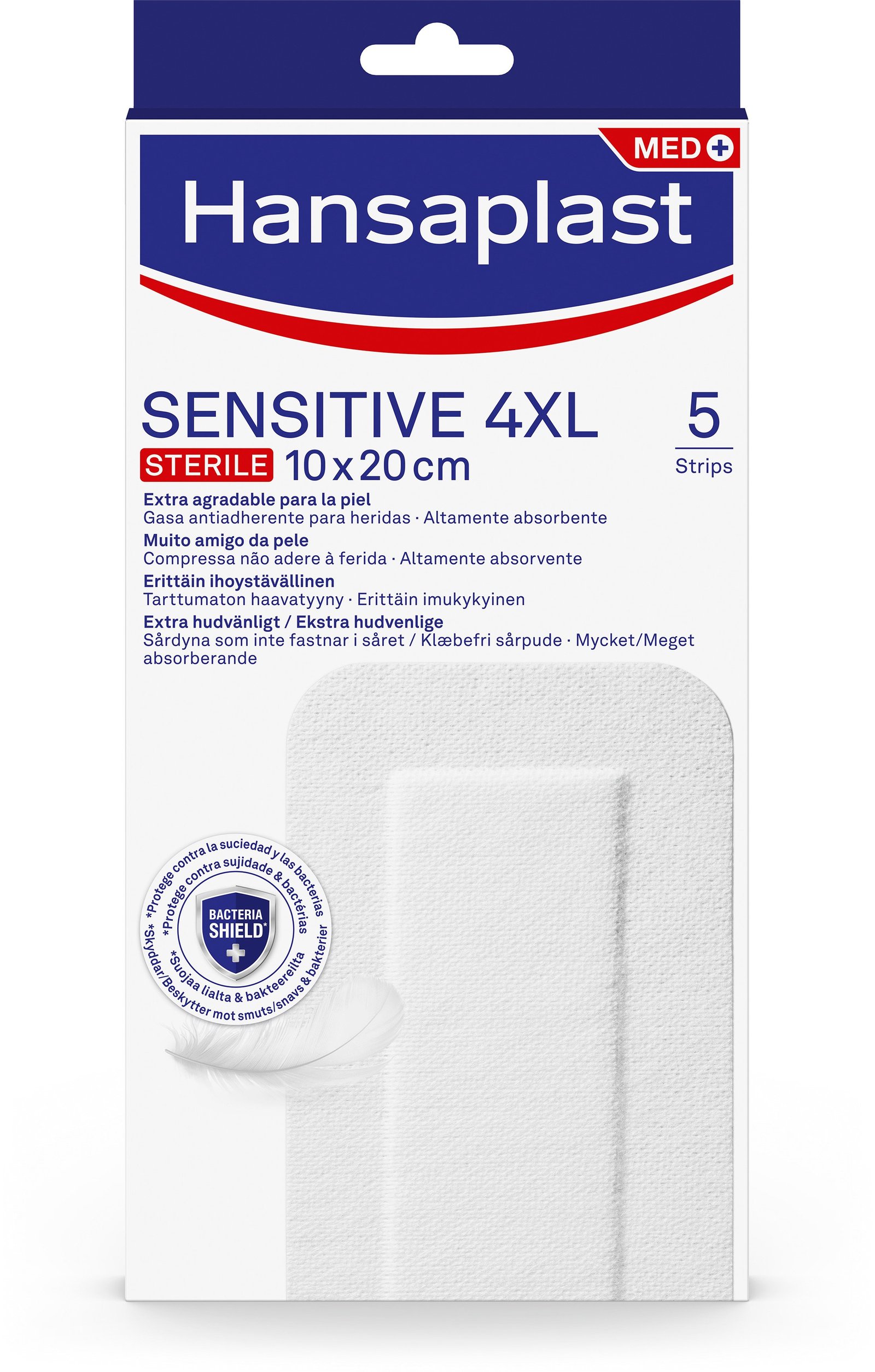 Hansaplast Sensitive 4XL Sterila Plåster 5 st